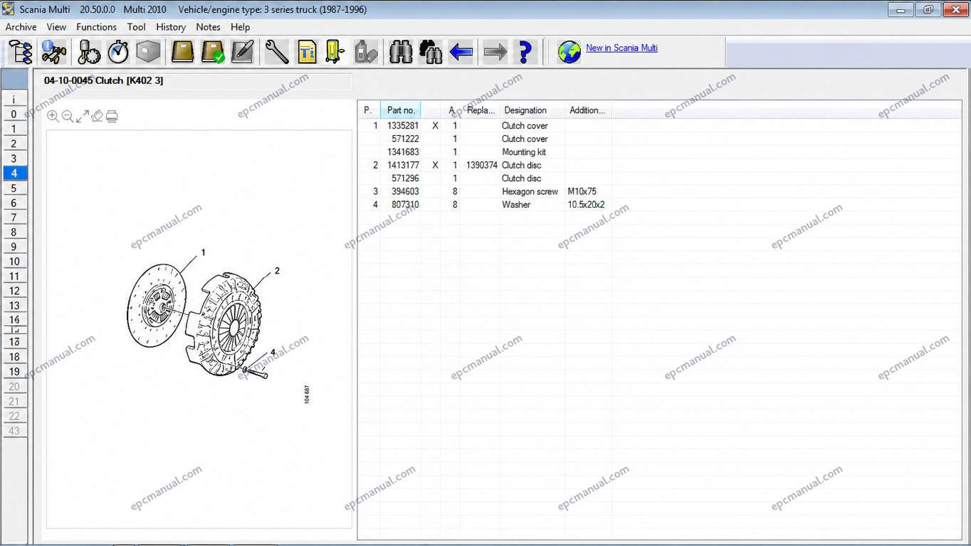 Scania Multi Online Parts Catalog & Service Manuals