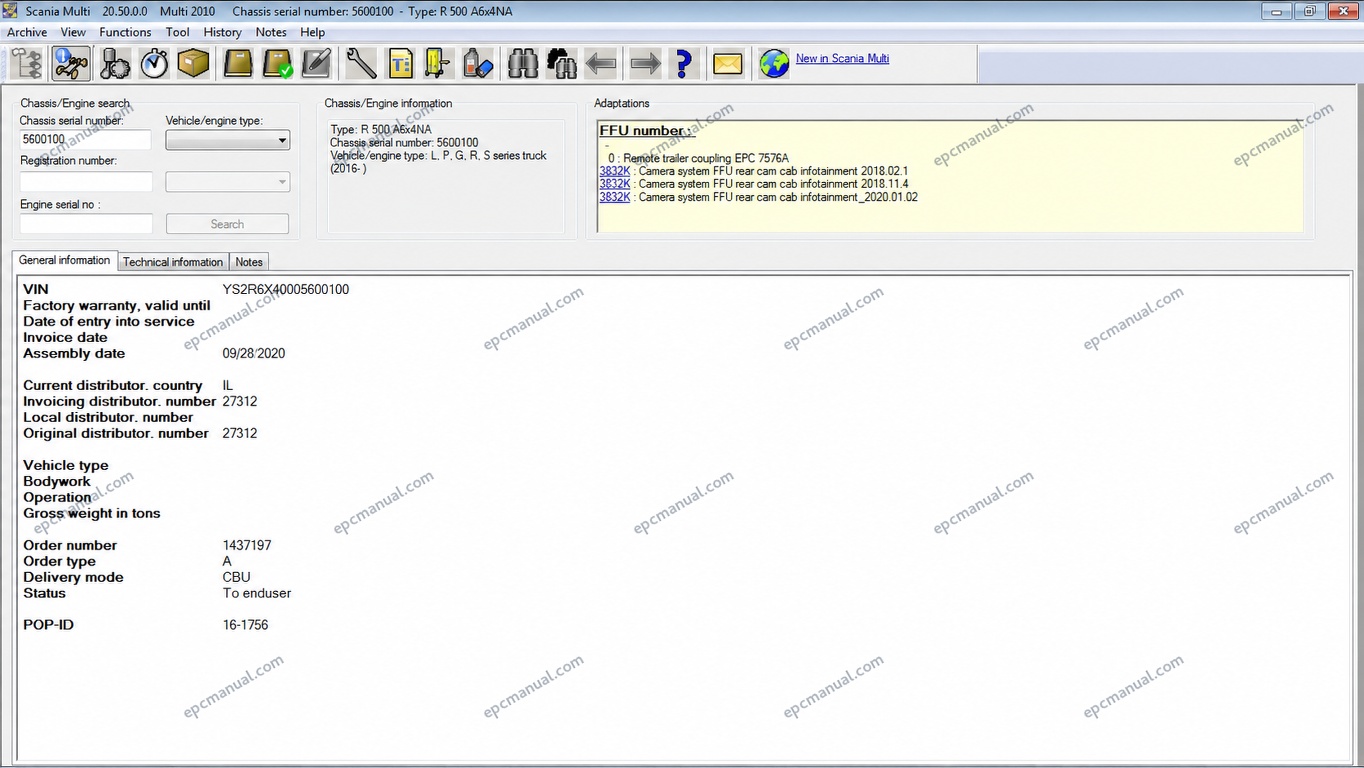 Scania Multi Online Parts Catalog & Service Manuals