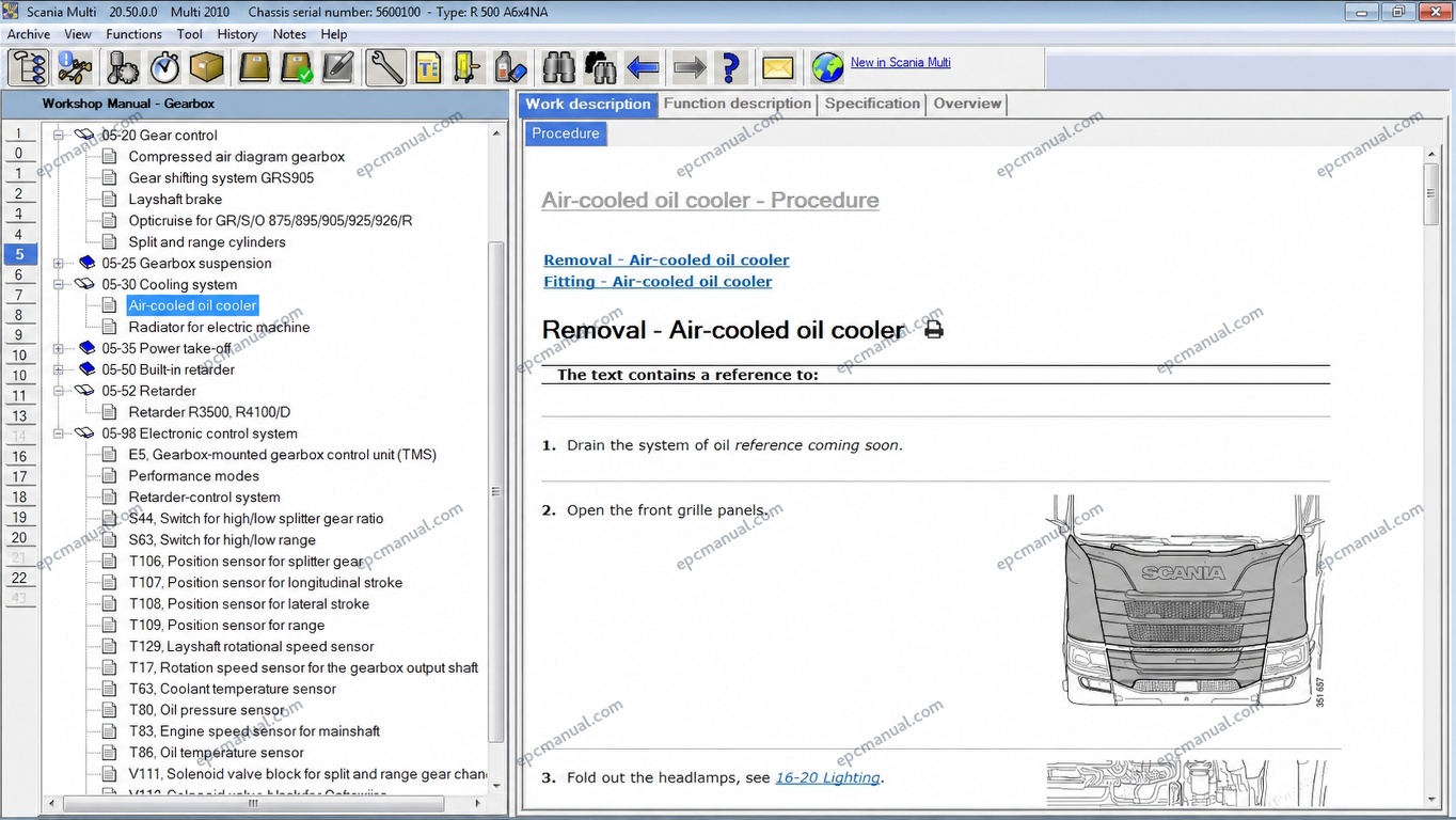 Scania Multi Online Parts Catalog & Service Manuals
