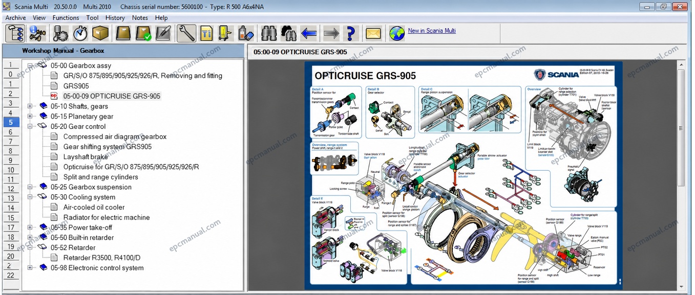Scania Multi Online Parts Catalog & Service Manuals