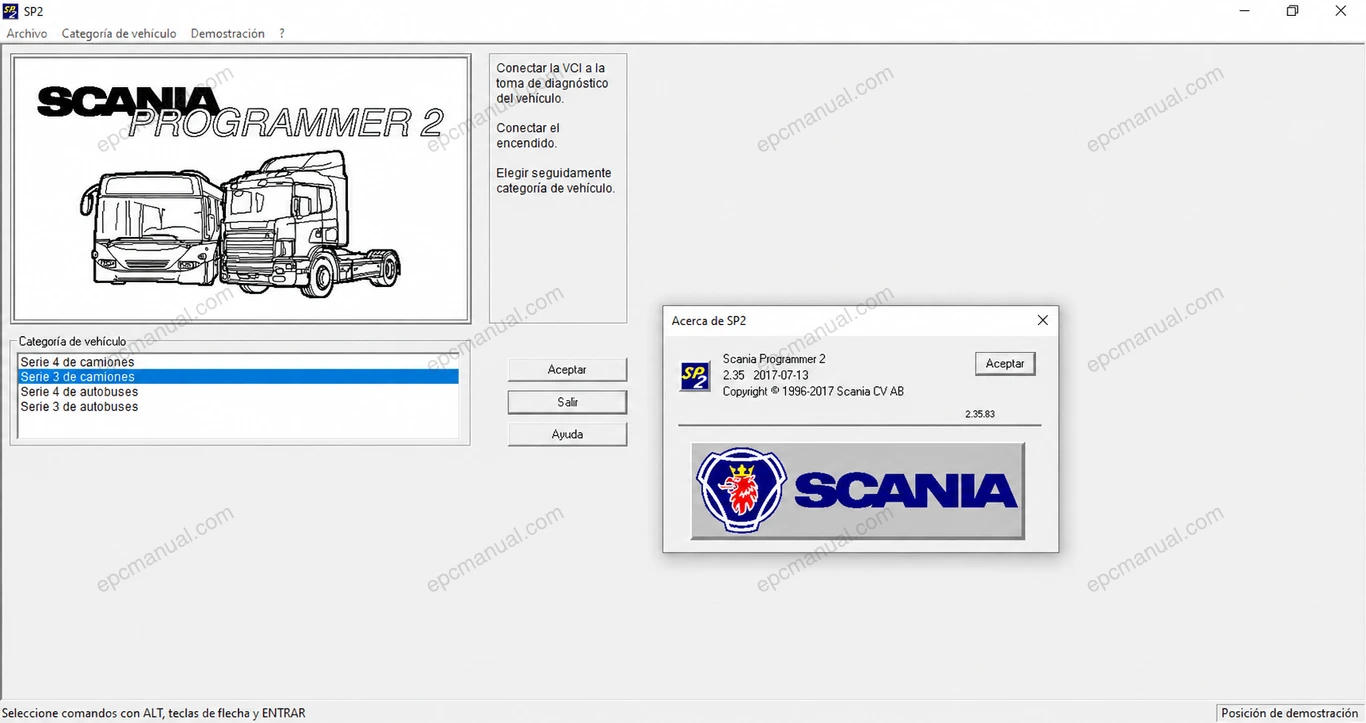 SCANIA PROGRAMMER 23583 screenshot 6