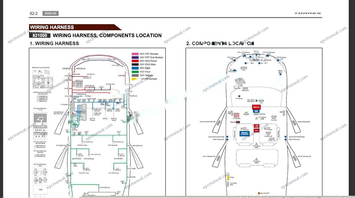 SsangYong KGM SIW Online Service Information screenshot 9