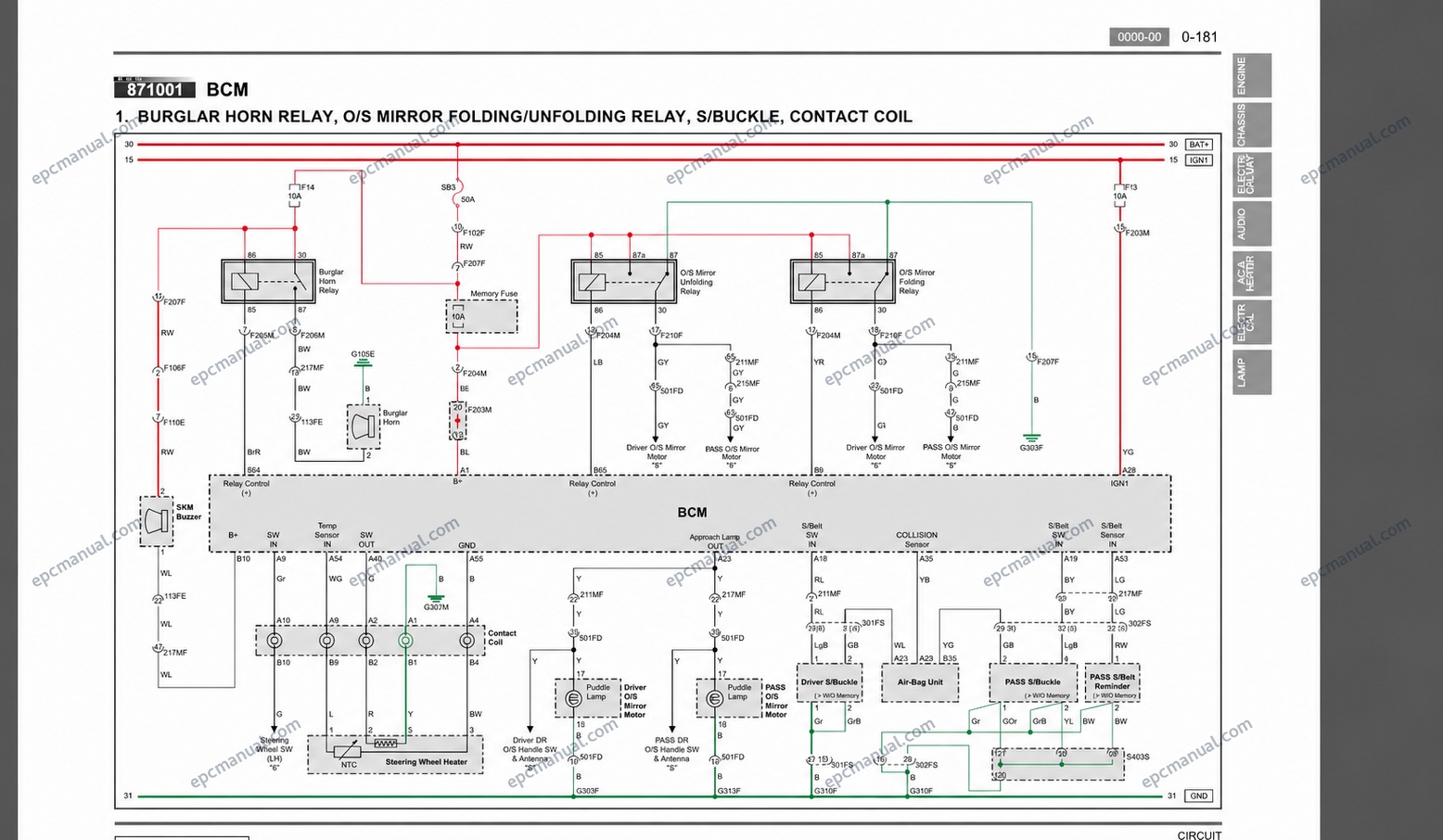 SsangYong KGM SIW Online Service Information screenshot 20