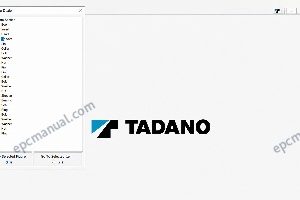 TADANO Cranes EPC Online Parts Catalog