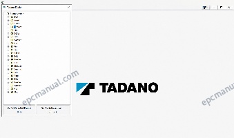 TADANO Cranes EPC Online Parts Catalog