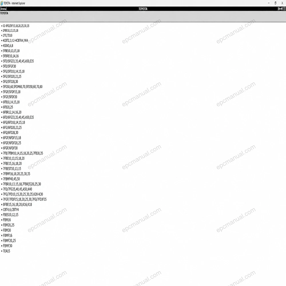 TOYOTA FORKLIFT QUALITY PARTS ARENA 2.0.0 screenshot 7