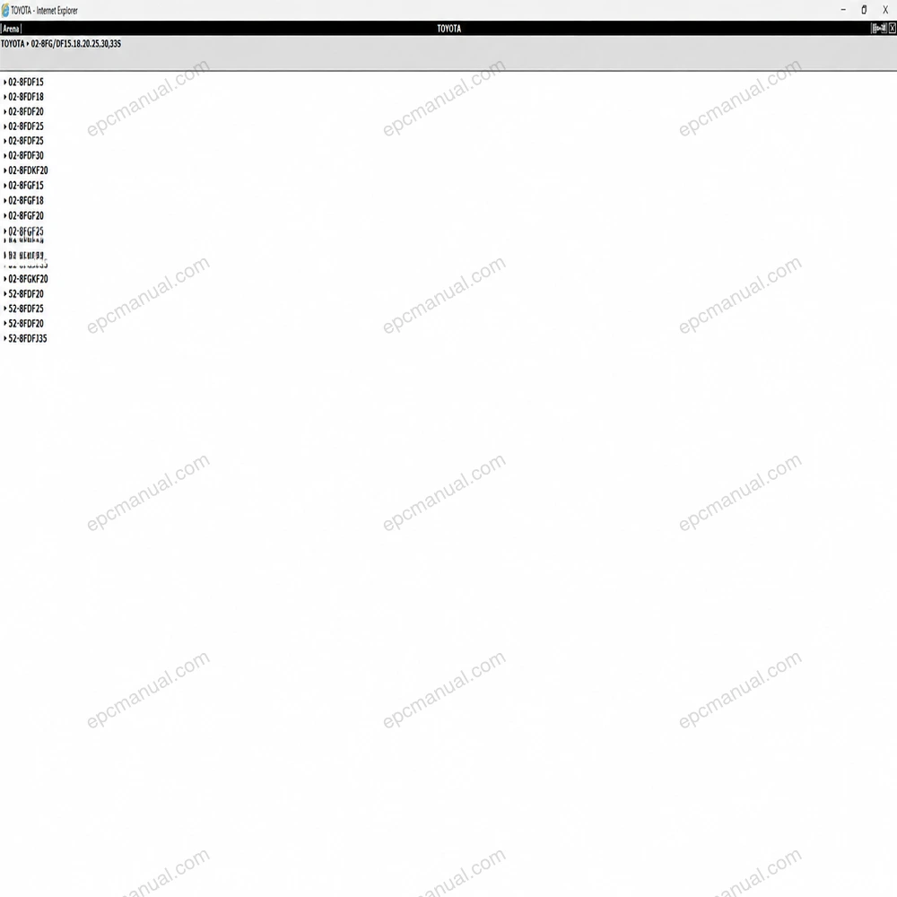 TOYOTA FORKLIFT QUALITY PARTS ARENA 2.0.0 screenshot 8