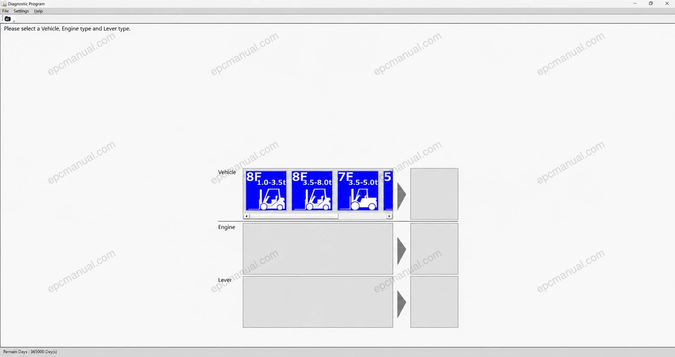 TOYOTA DIAGNOSTIC PROGRAM 1.7.0.0 screenshot 2