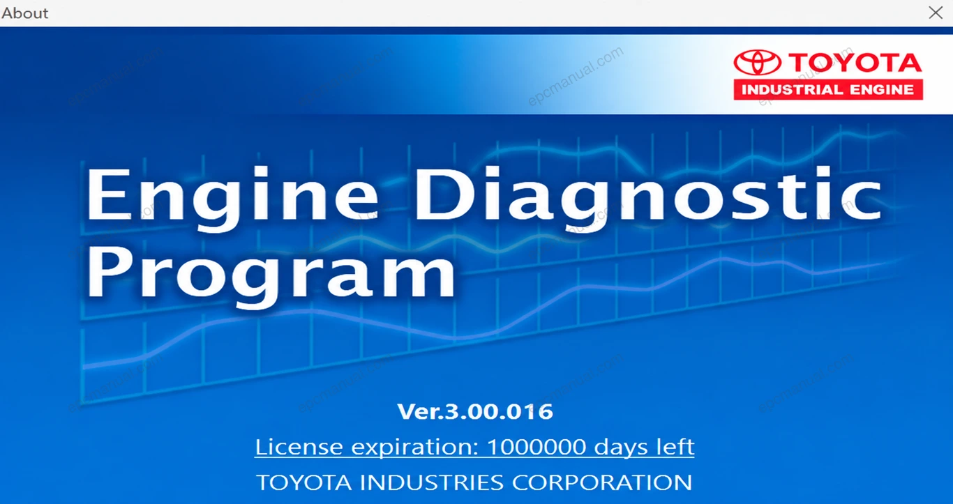 TOYOTA ENGINE DIAGNOSTIC PROGRAM 3.00.016 screenshot 9
