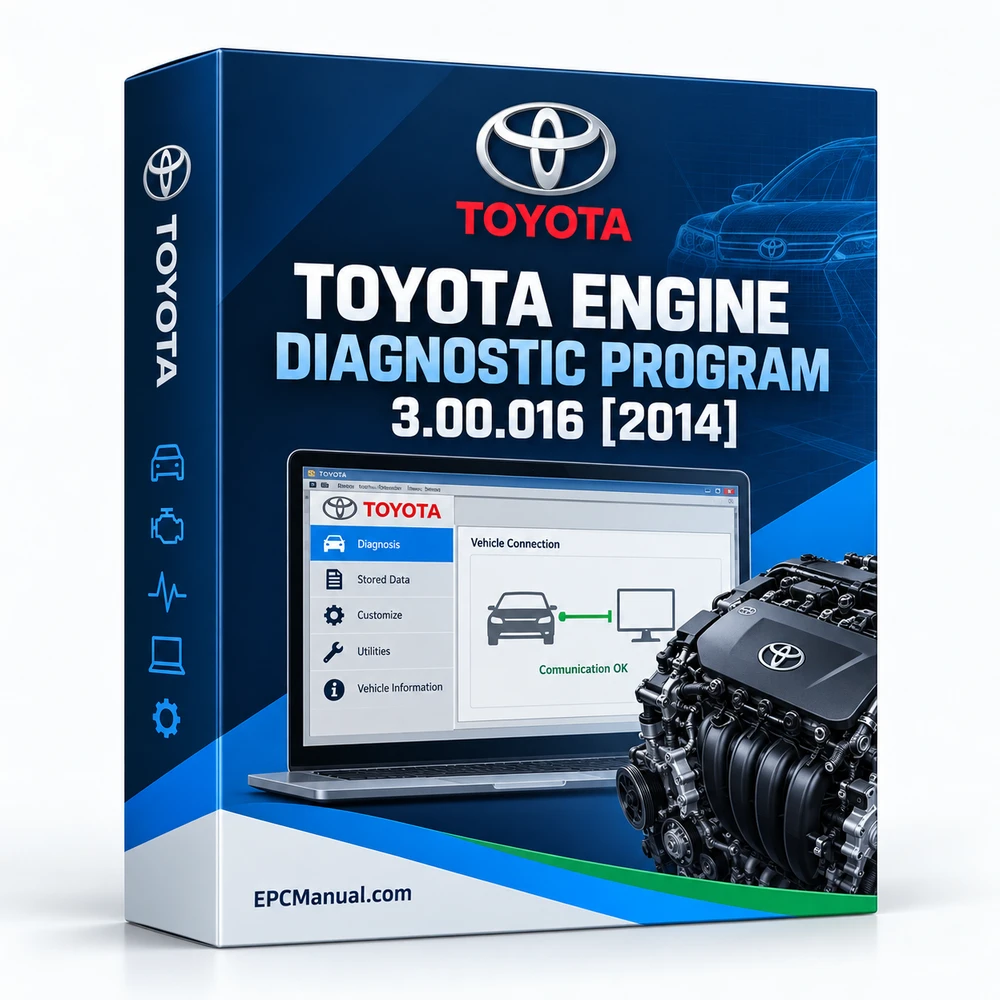 TOYOTA ENGINE DIAGNOSTIC PROGRAM 3.00.016