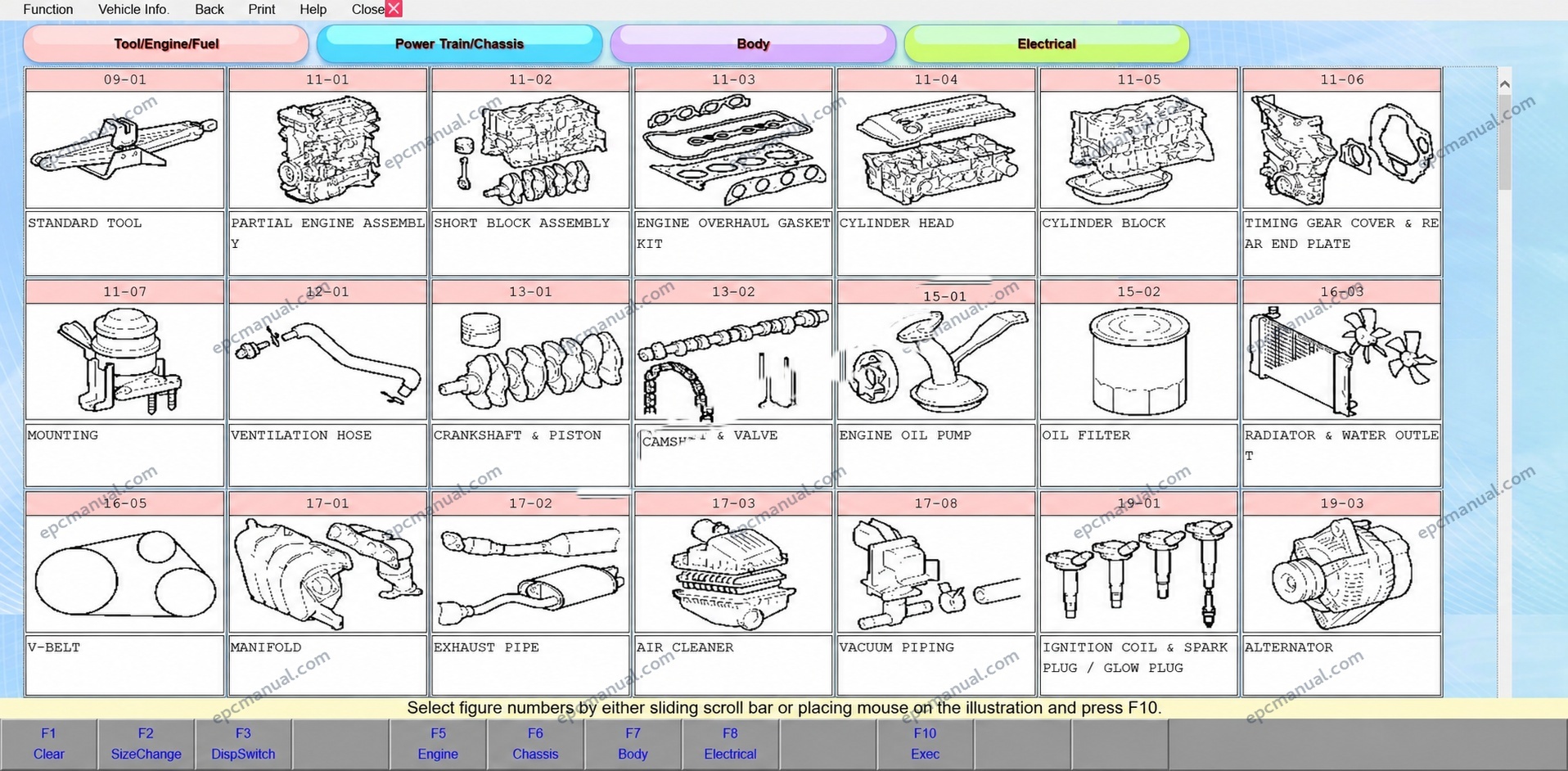 Toyota EPC Online Electronic Parts Catalog screenshot 10