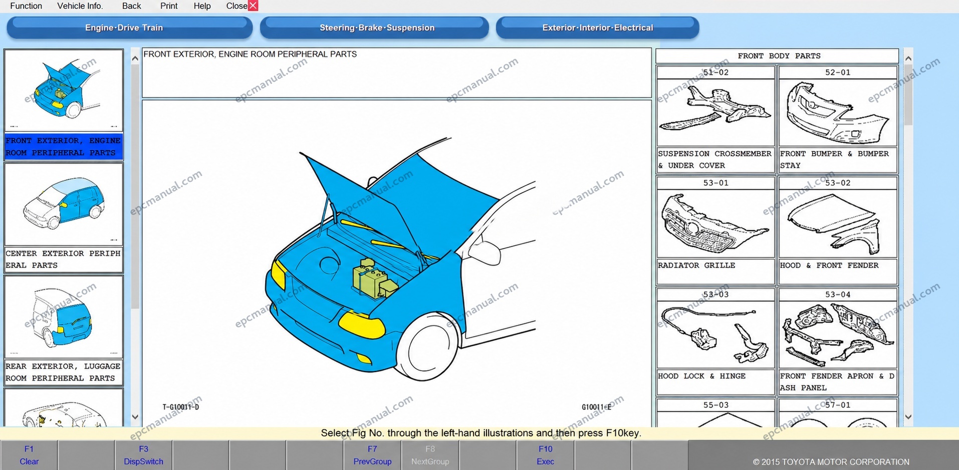 Toyota EPC Online Electronic Parts Catalog screenshot 21