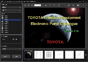 Toyota Industrial Equipment EPC V2.27 [2020] Parts Catalog
