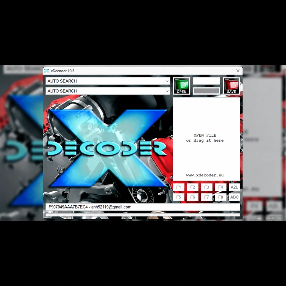 XDECODER 10.3 screenshot 2