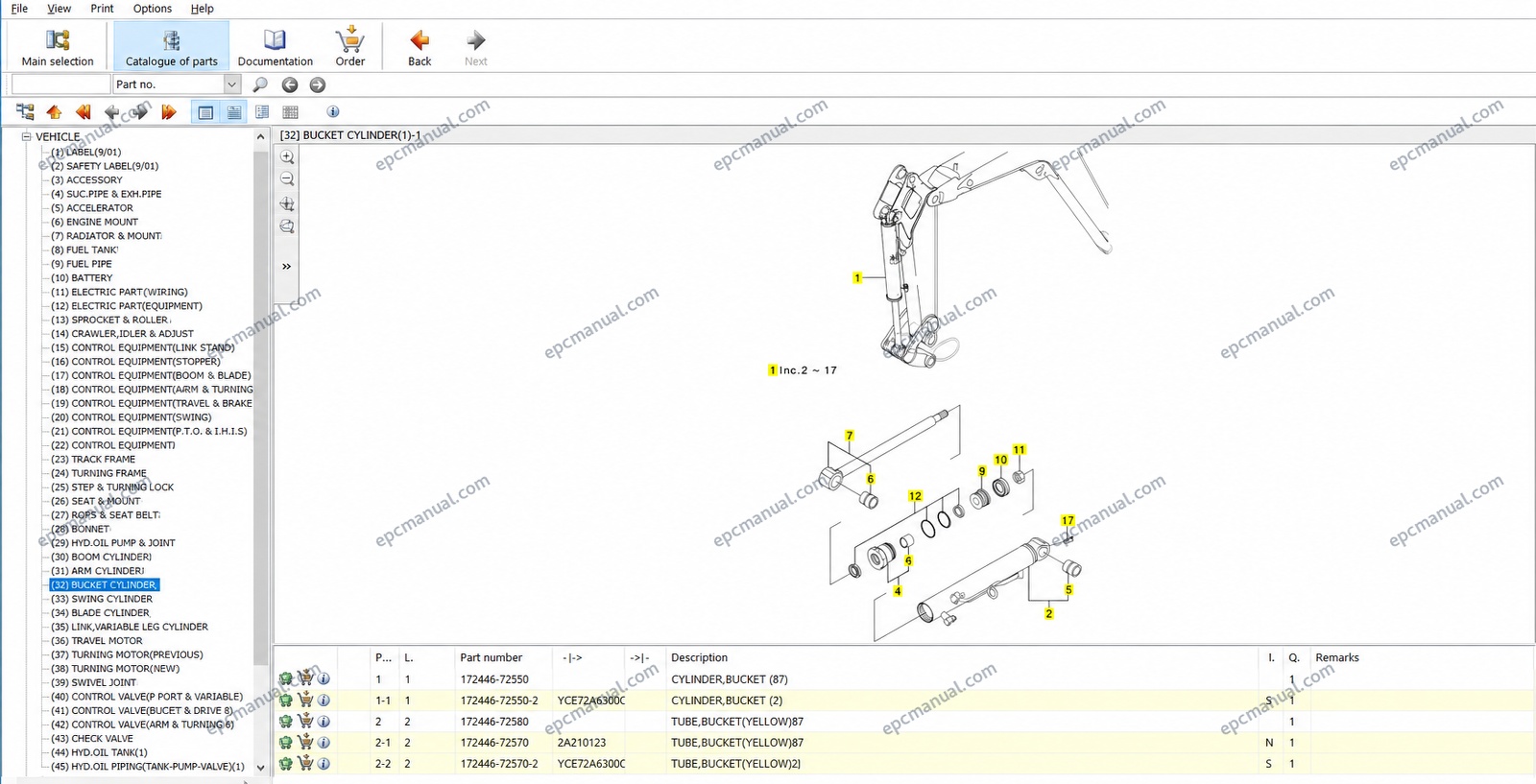 Yanmar Heavy Equipment EPC 2010 | Parts Catalog - Image 7