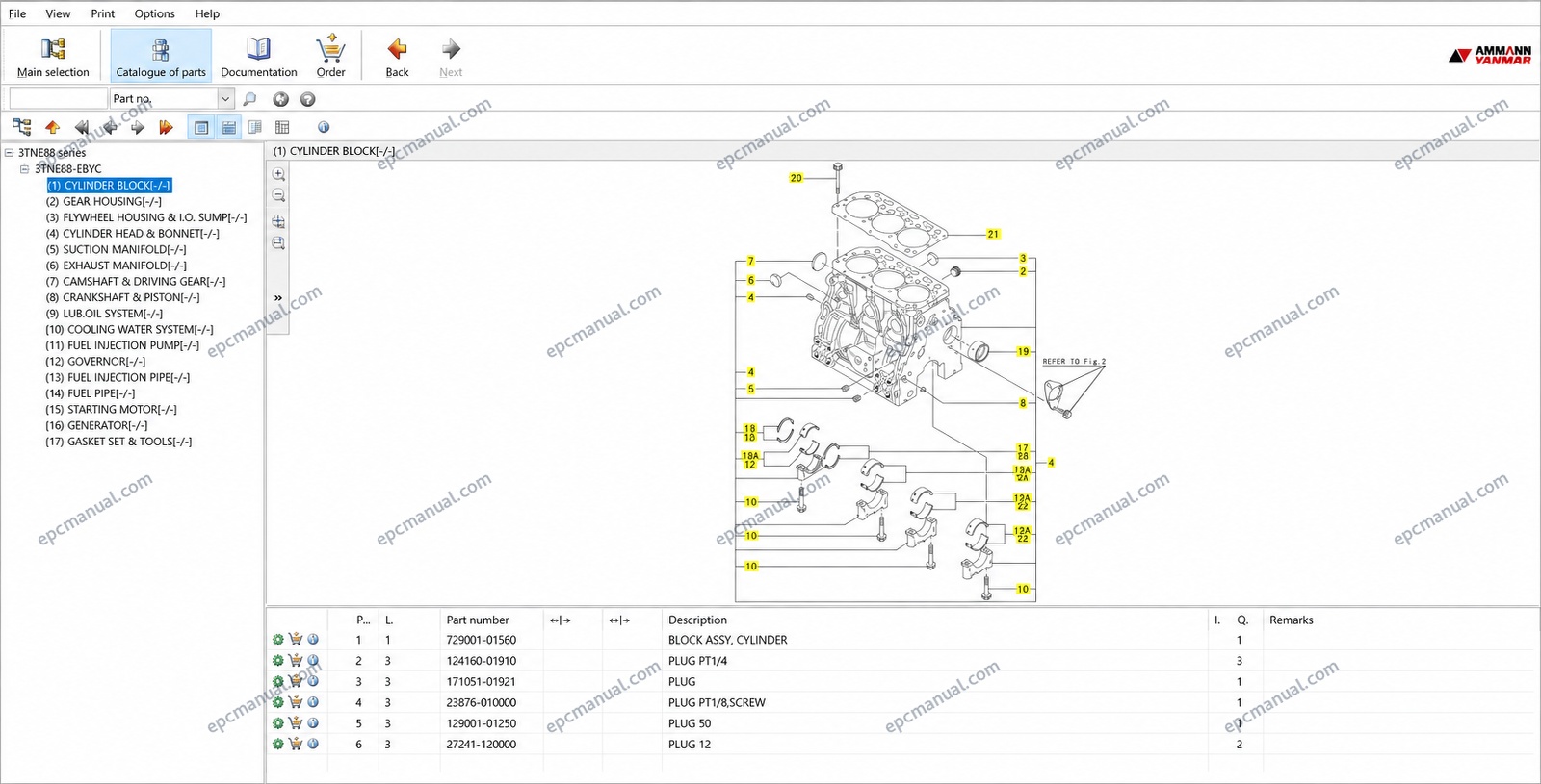 Yanmar Heavy Equipment EPC 2010 | Parts Catalog - Image 8