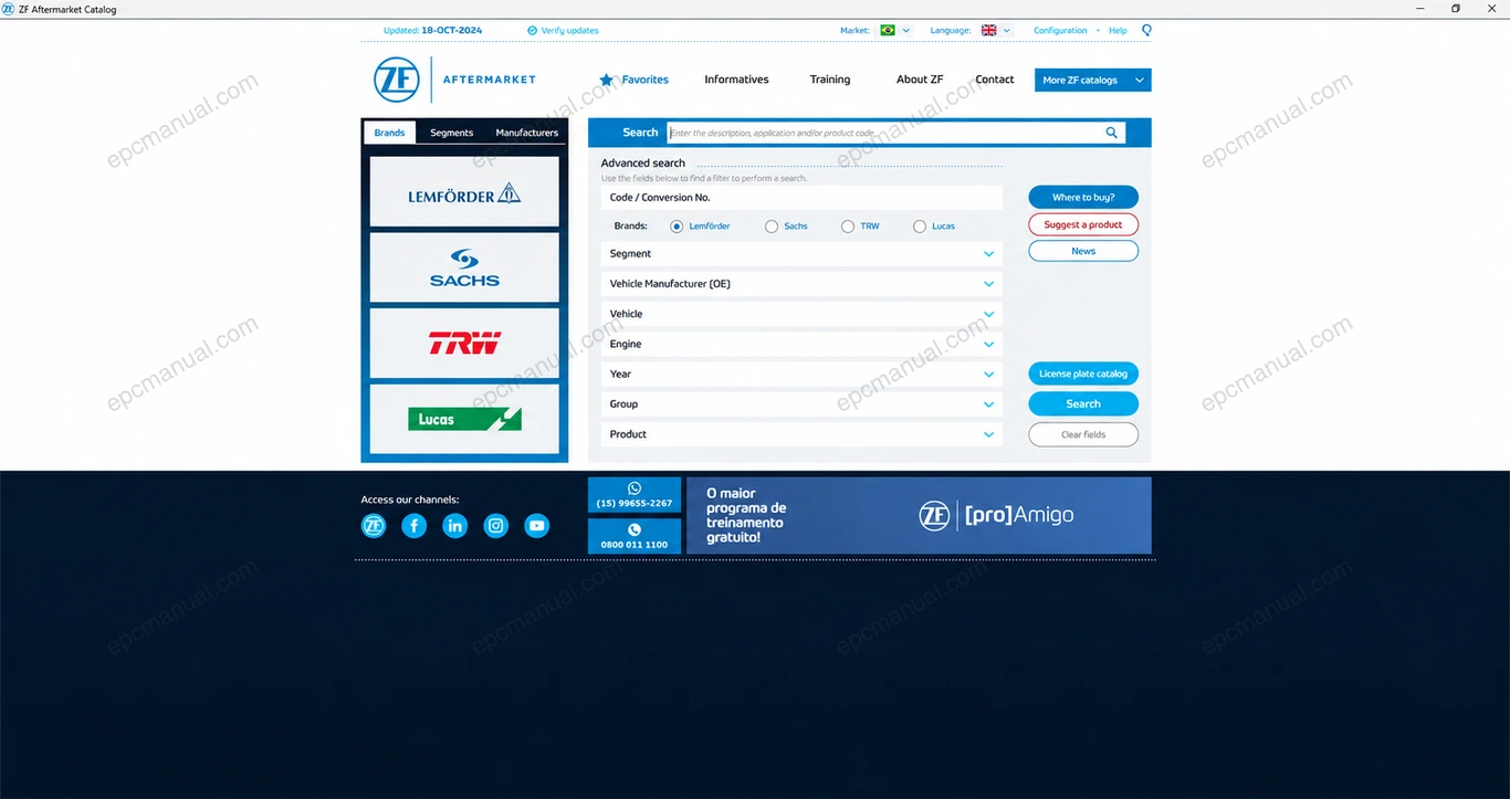 ZF EPC AFTERMARKET screenshot 2
