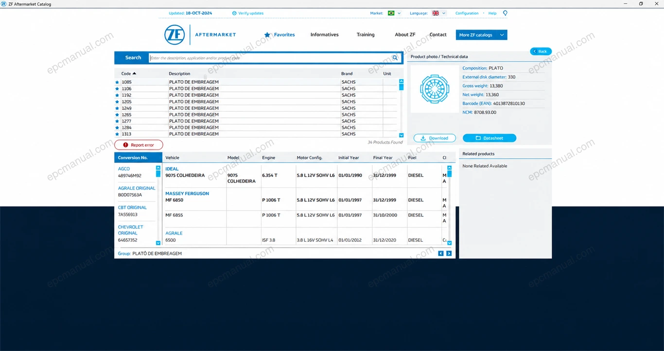 ZF EPC AFTERMARKET screenshot 5