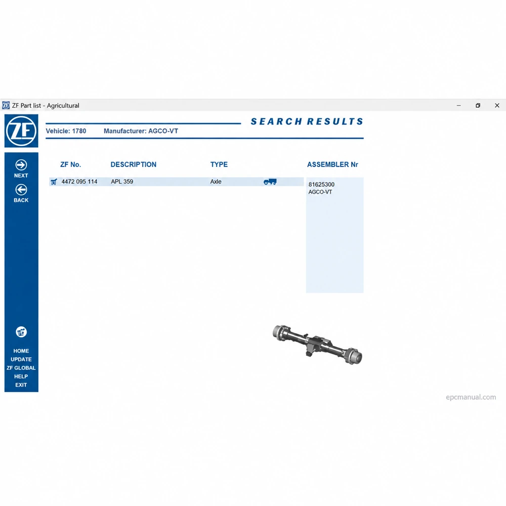 ZF EPC AGRICULTURAL 1 screenshot 12