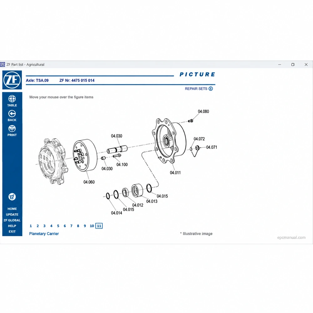 ZF EPC AGRICULTURAL 1 screenshot 16