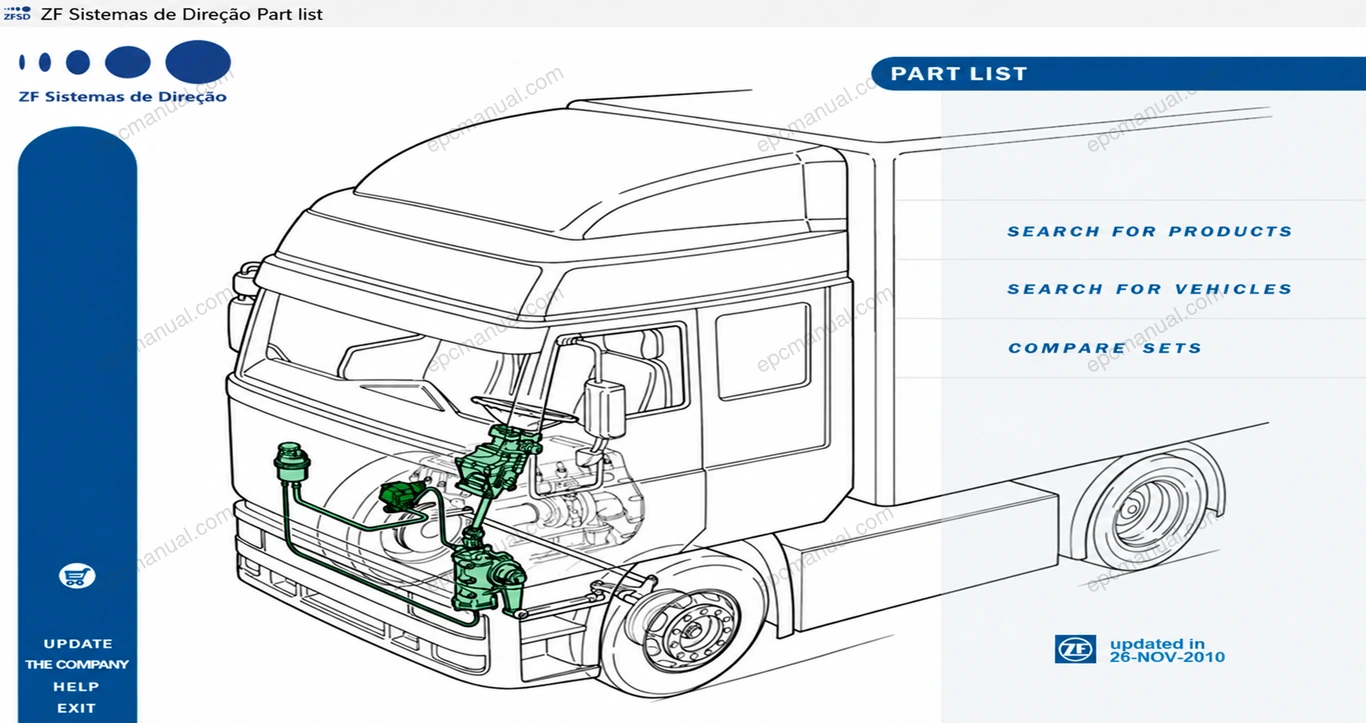 ZF SD AUTOMOTIVE EPC screenshot 2